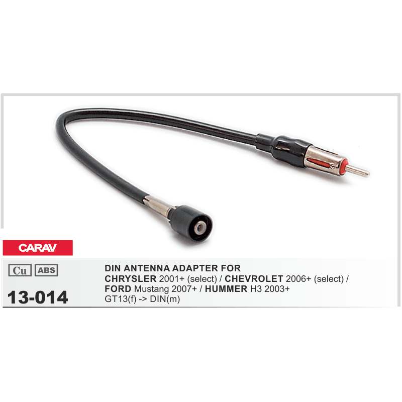 Антенний перехідник Carav 13-014 для Chrysler, Chevrolet, Ford, Hummer