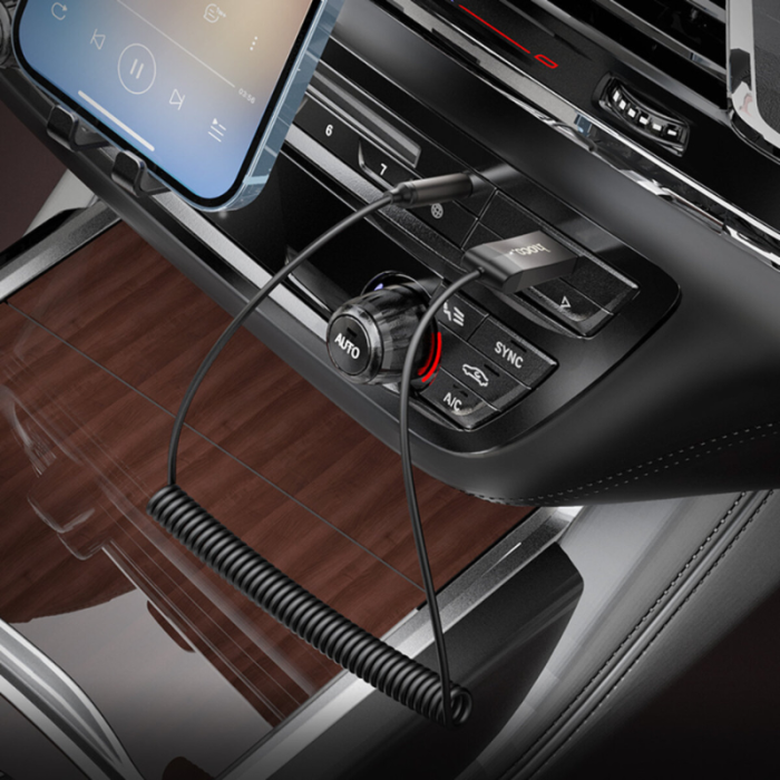 Bluetooth-адаптер Hoco E78 Benefit Car AUX BT Receiver