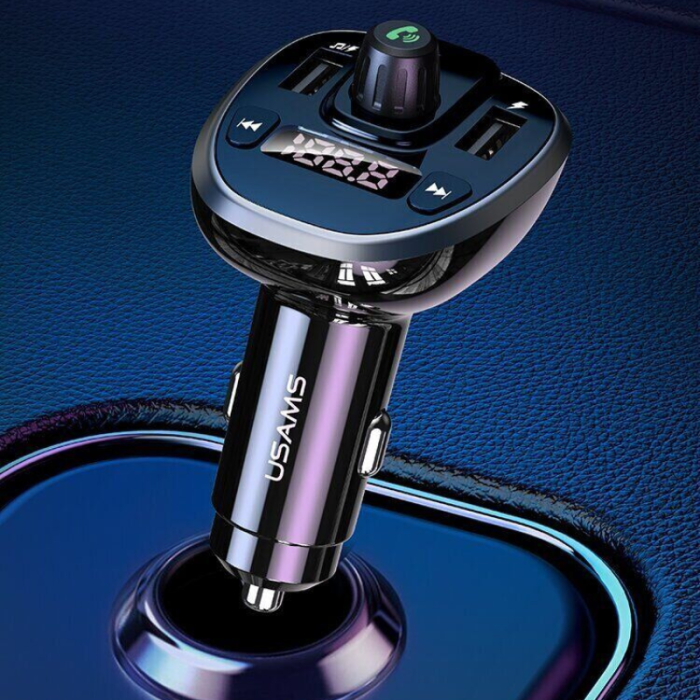 FM-трансмітер Usams US-CC115 з функцією зарядки