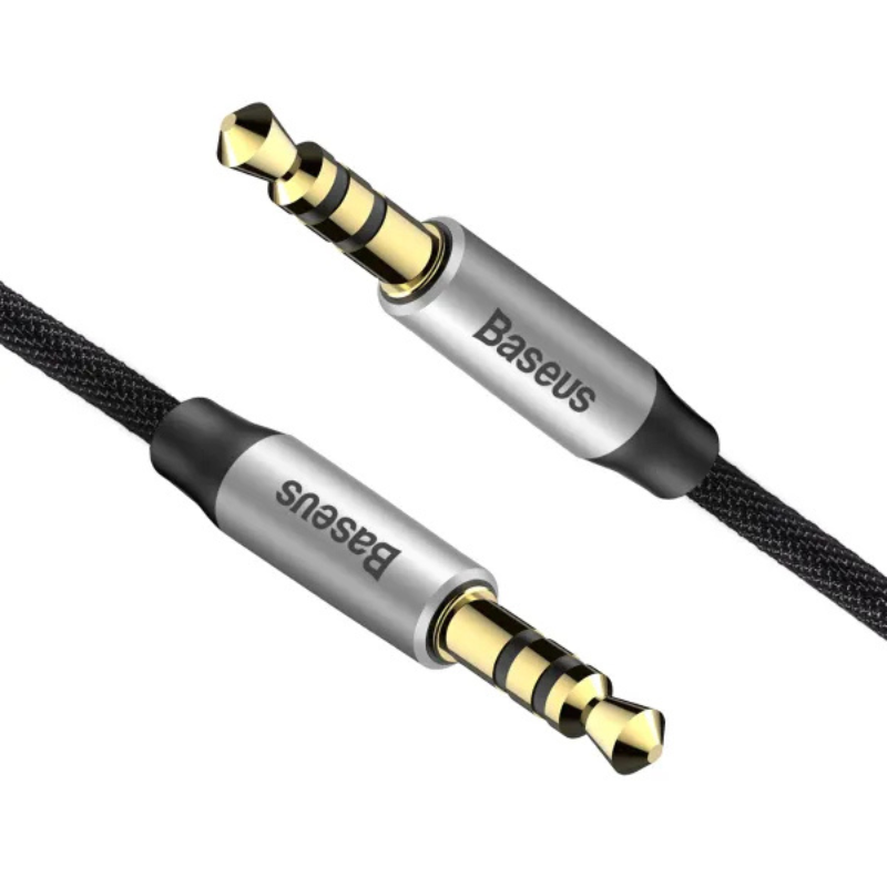 Кабель aux Baseus M30 Yiven (black) 3,5мм to 3,5мм, 1м