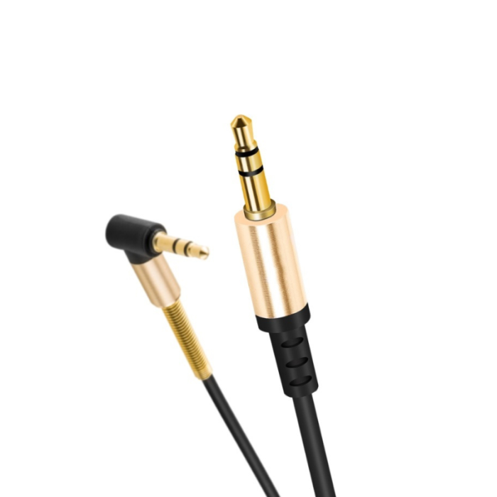 Кабель aux Hoco UPA02 (black) 3,5мм to 3,5мм, 1м