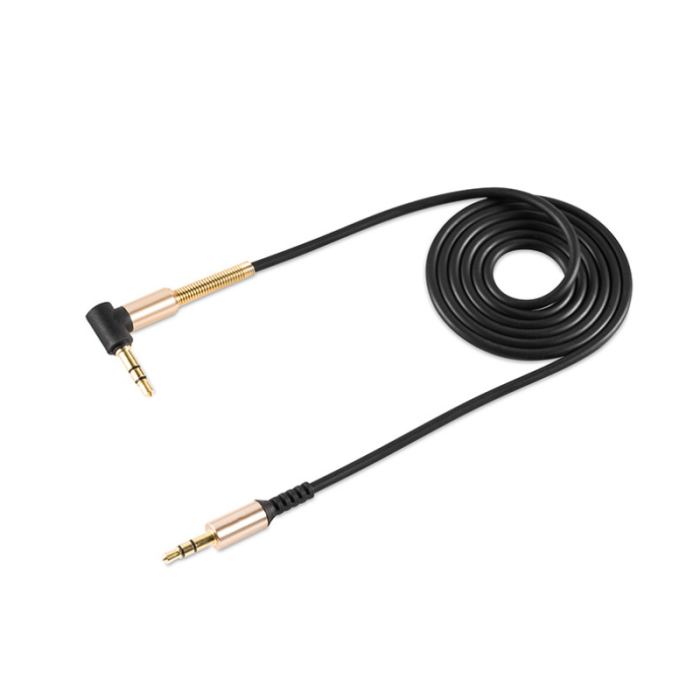 Кабель aux Hoco UPA02 (black) 3,5мм to 3,5мм, 1м