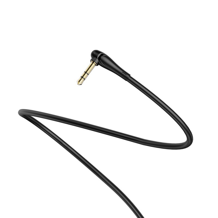Кабель aux Hoco UPA14 (black) 3,5мм to 3,5мм, 1м