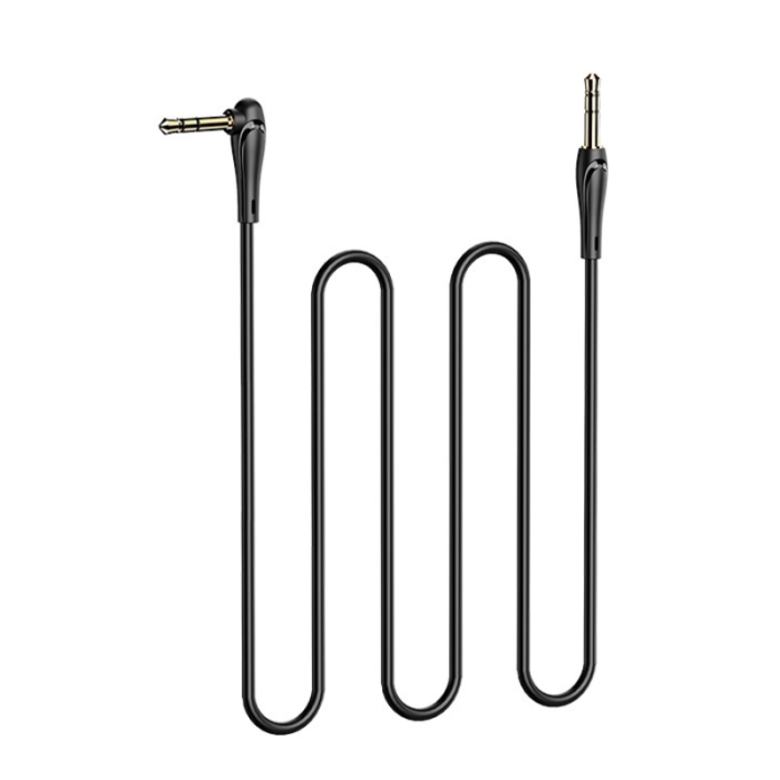 Кабель aux Hoco UPA14 (black) 3,5мм to 3,5мм, 1м