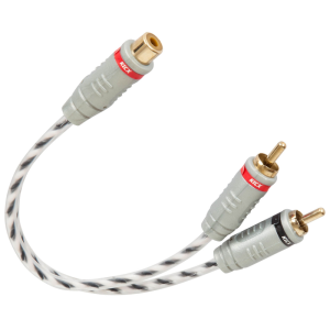 Межблочный Y-разветвитель RCA Kicx MRCA02M (1шт)