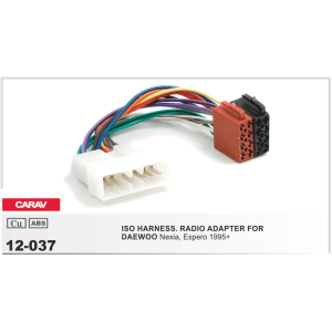 Перехідник ISO Carav 12-037 для Daewoo