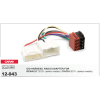Перехідник ISO Carav 12-043 для Renault, Dacia