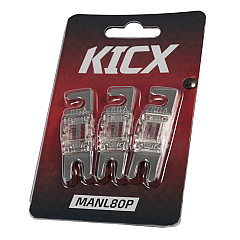 Запобіжники Kicx MANL80P (комплект 3 шт)