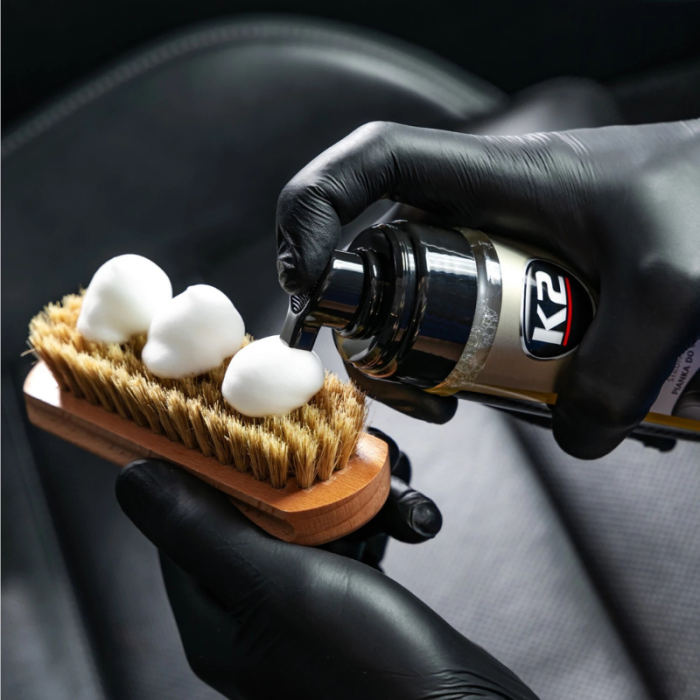 Щітка K2 Auron Brush Soft для очищення шкіряної оббивки (G451) 13см