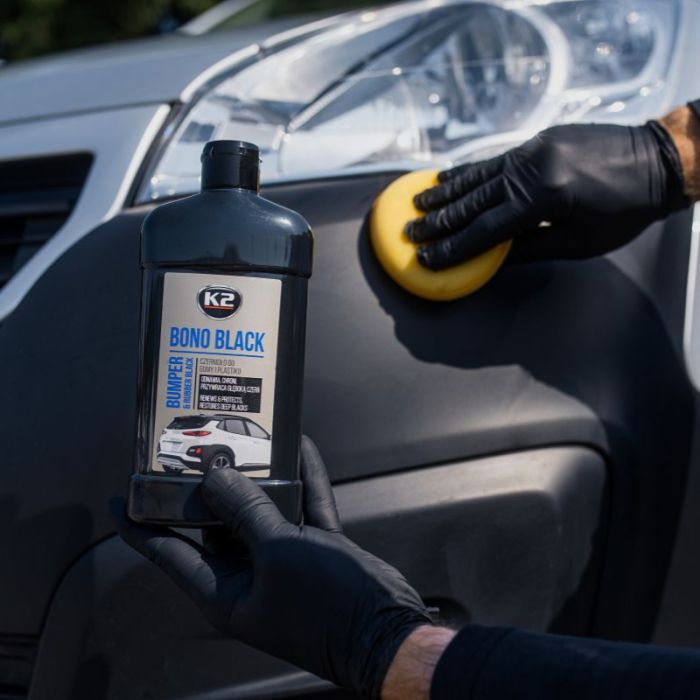 Очищувач (чорніння) K2 Bono Black для шин та чорного пластику (K035) 500мл