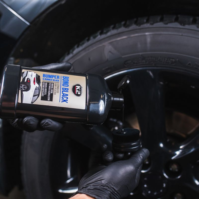 Очищувач (чорніння) K2 Bono Black для шин та чорного пластику (K035) 500мл