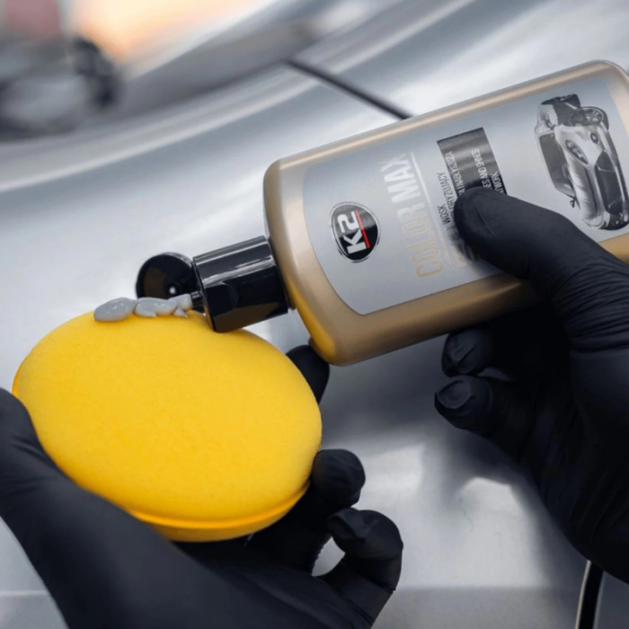 Полироль K2 Color Max Silver для кузова восковой серебристый (K020SILVER) 250мл