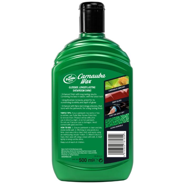 Поліроль Turtle Wax Carnauba Wax (53002) 500мл