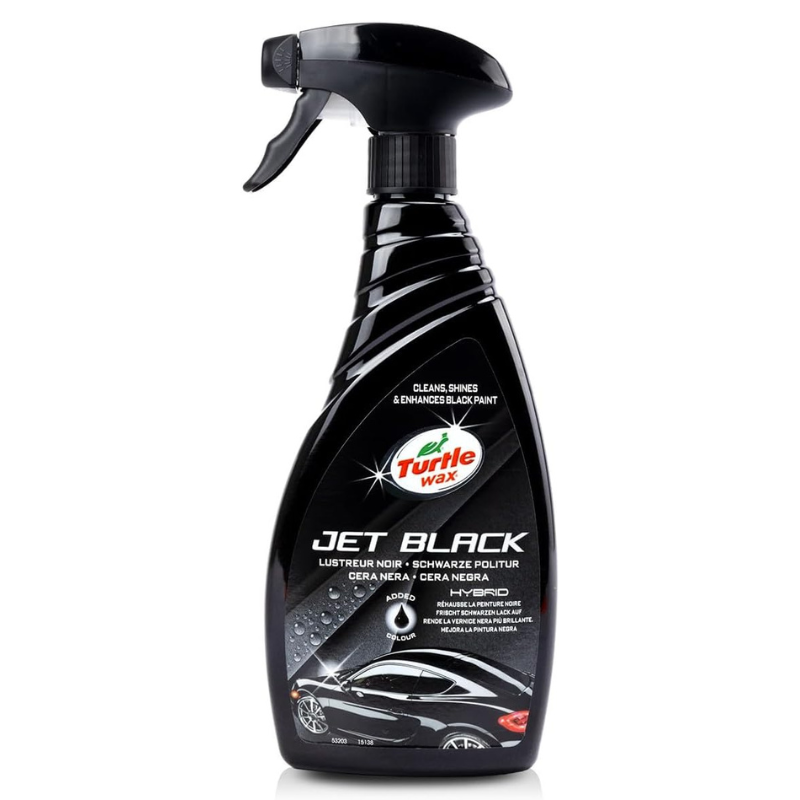 Полироль Turtle Wax Hybrid Jet Black для кузова черный (53203) 500мл