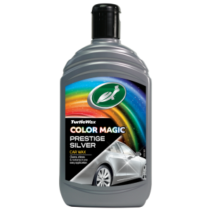 Поліроль Turtle Wax Color Magic Silver для кузова сіра (52710) 500мл