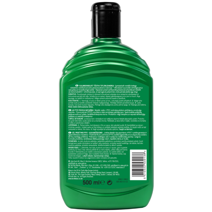 Поліроль Turtle Wax METALLIC PTFE для фарби металік (53020) 500мл