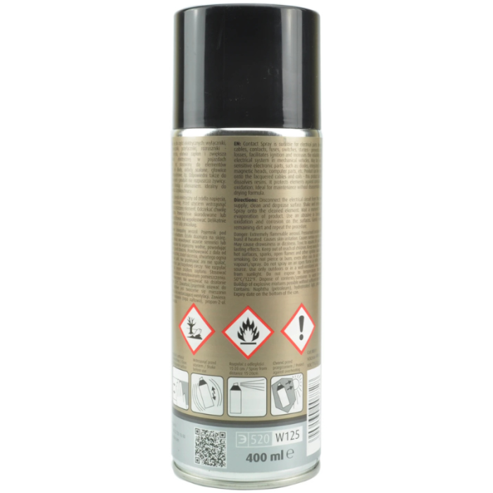 Очисник електроконтактів K2 Contact Spray (W125) 400мл