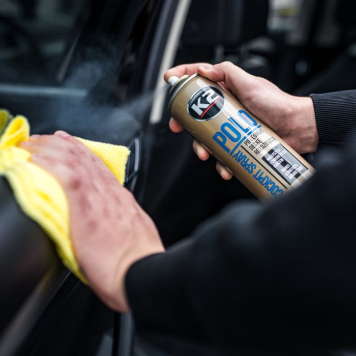 Поліроль для пластику K2 Polo Cockpit Лимон (K407CY1) аерозоль 750мл