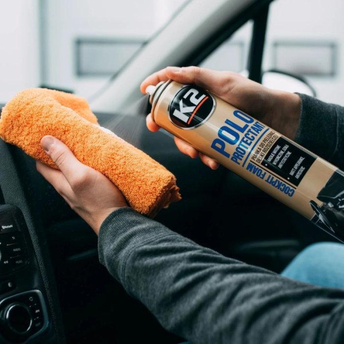 Поліроль для пластику K2 Polo Cockpit Вишня (K407WI1) аерозоль 750мл