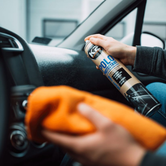 Поліроль для пластику K2 Polo Cockpit Зелений чай (K418ZH) піна 750мл