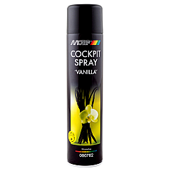 Поліроль для пластику Motip Cockpit Spray Vanilla (Ваніль) аерозоль (000782) 600 мл