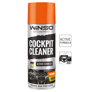 Полироль для пластика Winso Cockpit Cleaner Orange (Апельсин) аэрозоль (840550) 450мл