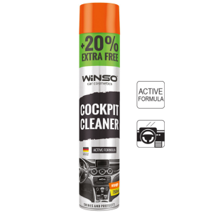 Поліроль для пластику Winso Cockpit Cleaner Orange (Апельсин) аерозоль (870550) 750мл
