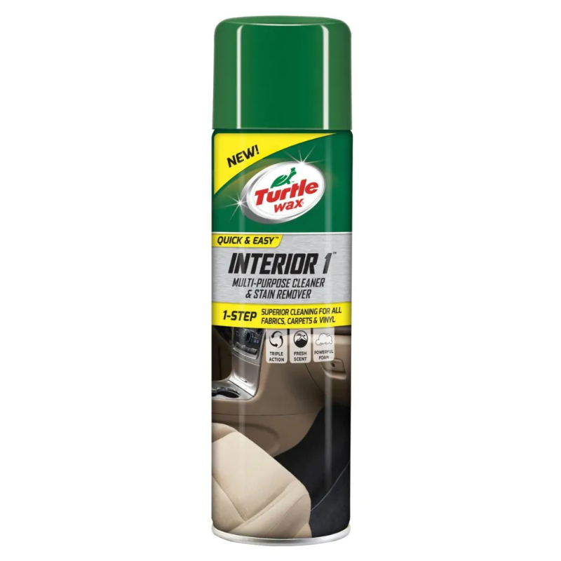 Очиститель текстиля Turtle Wax INTERIOR 1 с нейтрализатором запахов (52998) 500мл