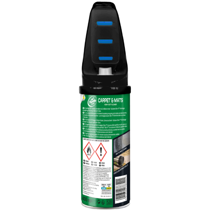 Очисник текстилю та килимів Turtle Wax Carpet & Mats зі щіткою (52894) 400мл