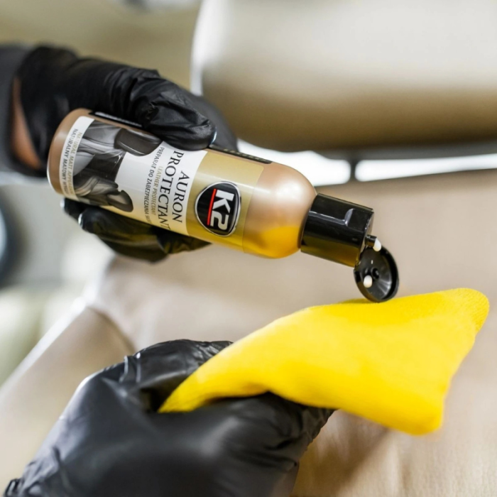 Набір К2 Auron Strong Set для догляду за шкіряною оббивкою (G421)