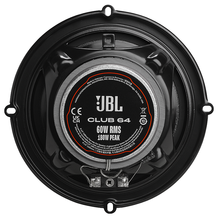 Автоакустика JBL Club 64