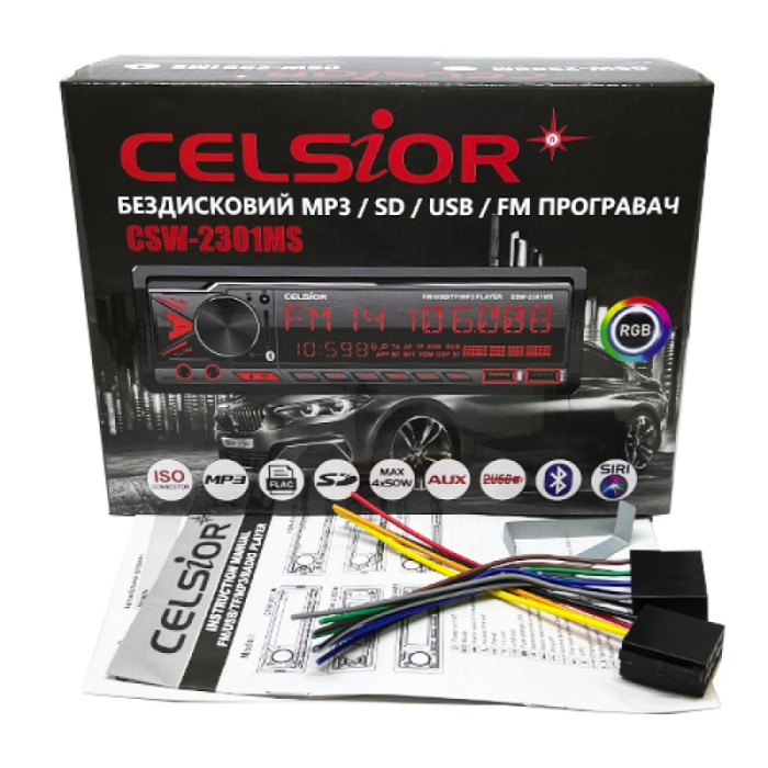 Автомагнітола Celsior CSW-2301MS