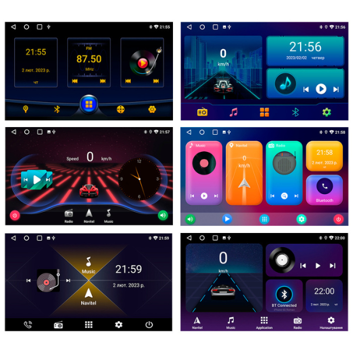 Автомагнітола Cyclone C9 CPL UNIVERSAL