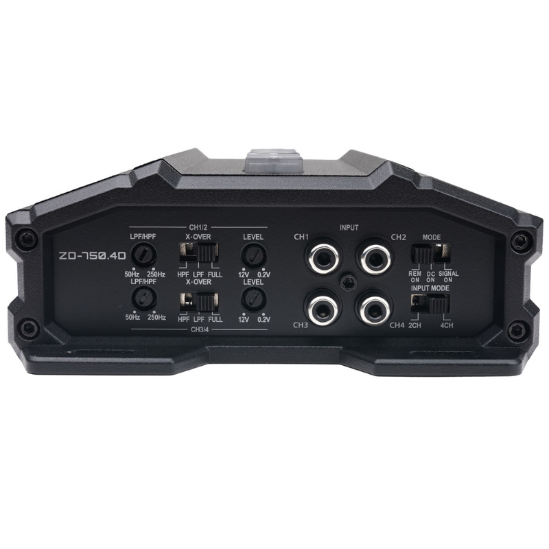 Четырехканальный усилитель Hifonics ZD-750.4D ZEUS DELTA
