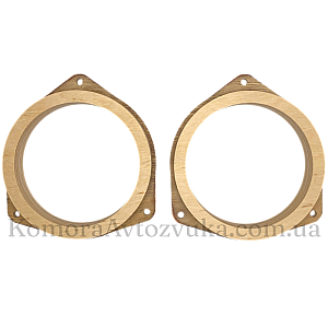 Проставки (подіуми) під динаміки 165 мм/6,5" для автомобілів Chery Tiggo (2 шт)