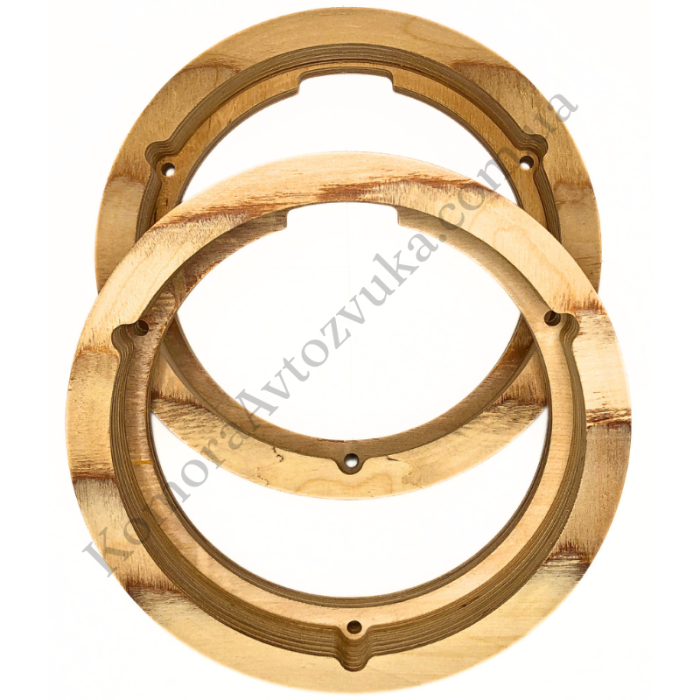 Проставки (подіуми) під динаміки 165 мм/6,5" для автомобілів Daewoo Lanos (Sens) в передні двері (2 шт)