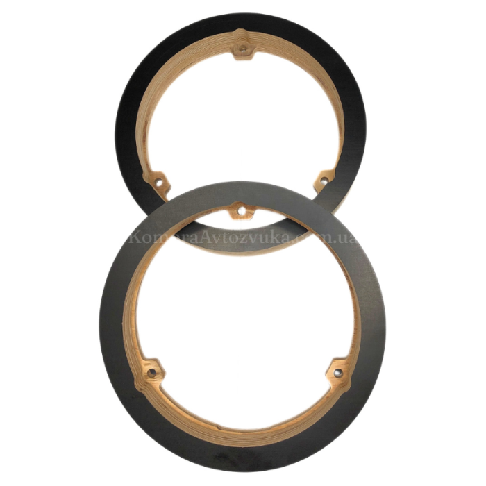 Проставки (подиумы) под динамики 165 мм/6,5" для автомобилей Mitsubishi Lancer X, ASX в передние/задние двери (2 шт)