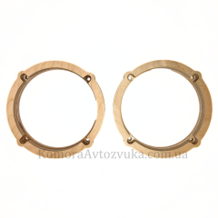 Проставки (подіуми) під динаміки 165 мм/6.5" для автомобілів Chevrolet Lacetti в передні двері (2 шт)