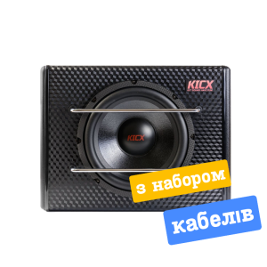Сабвуфер активний Kicx AP-250BPA