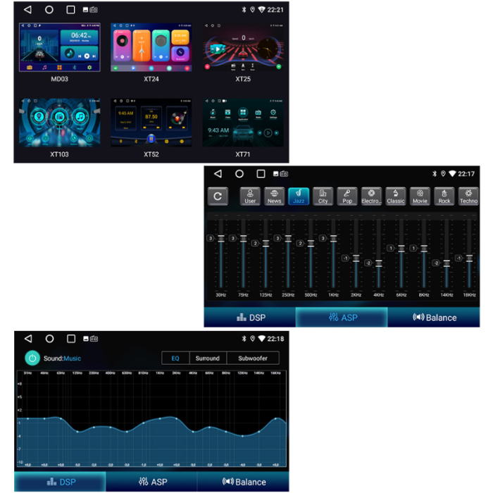 Штатна магнітола Volkswagen VW ANDROID 8" CPL (2X32)