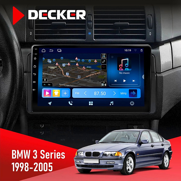 Штатна магнітола BMW 3 Series E46 (1998-2005) з CAN адаптером