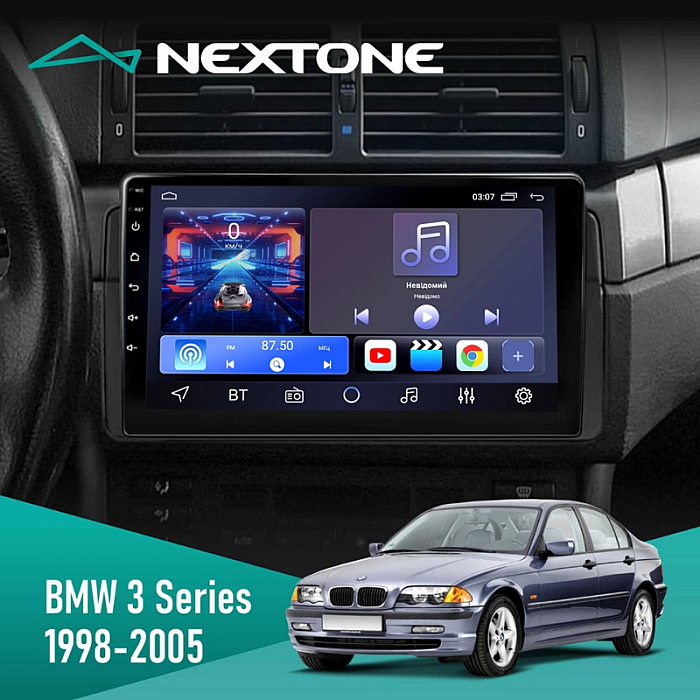 Штатна магнітола BMW 3 Series E46 (1998-2005) з CAN адаптером