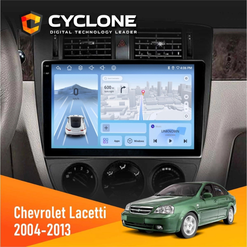 Штатная магнитола Chevrolet Lacetti (Sedan) для авто с кондиционером