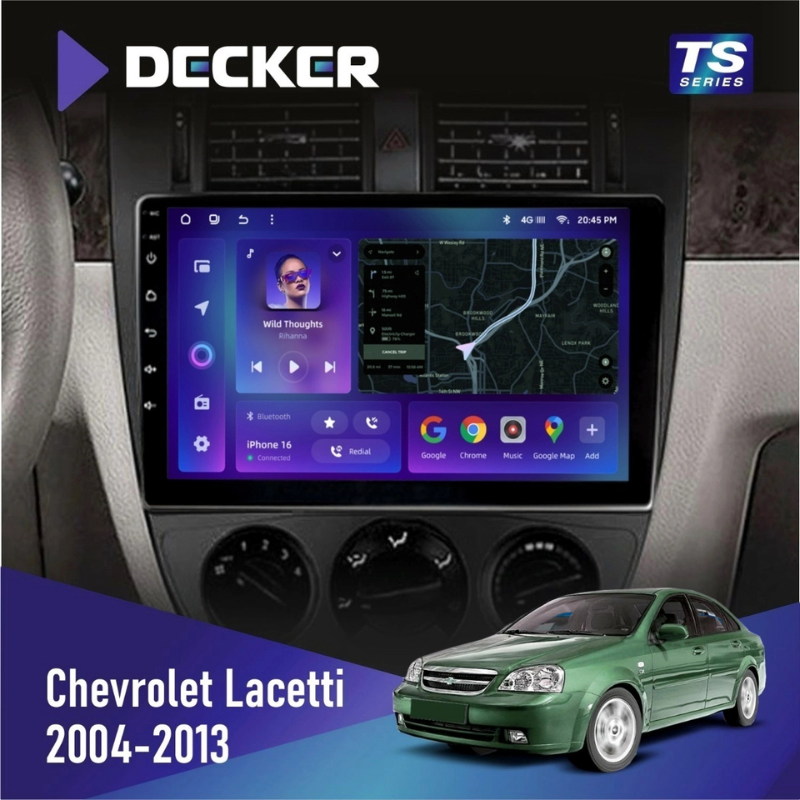 Штатная магнитола Chevrolet Lacetti (Sedan) для авто с кондиционером