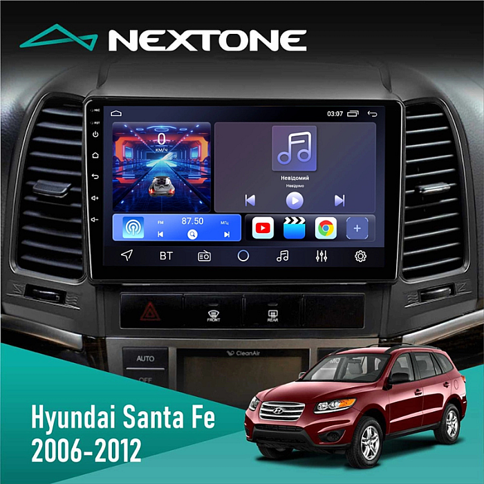 Штатная магнитола Hyundai Santa Fe (2006-2012)