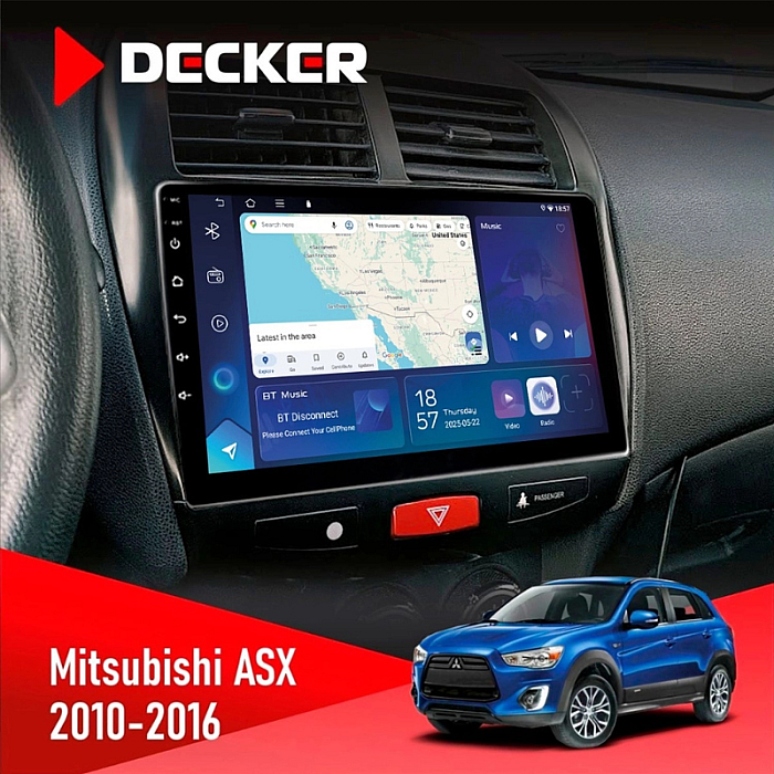 Штатная магнитола Mitsubishi ASX (2010-2016)