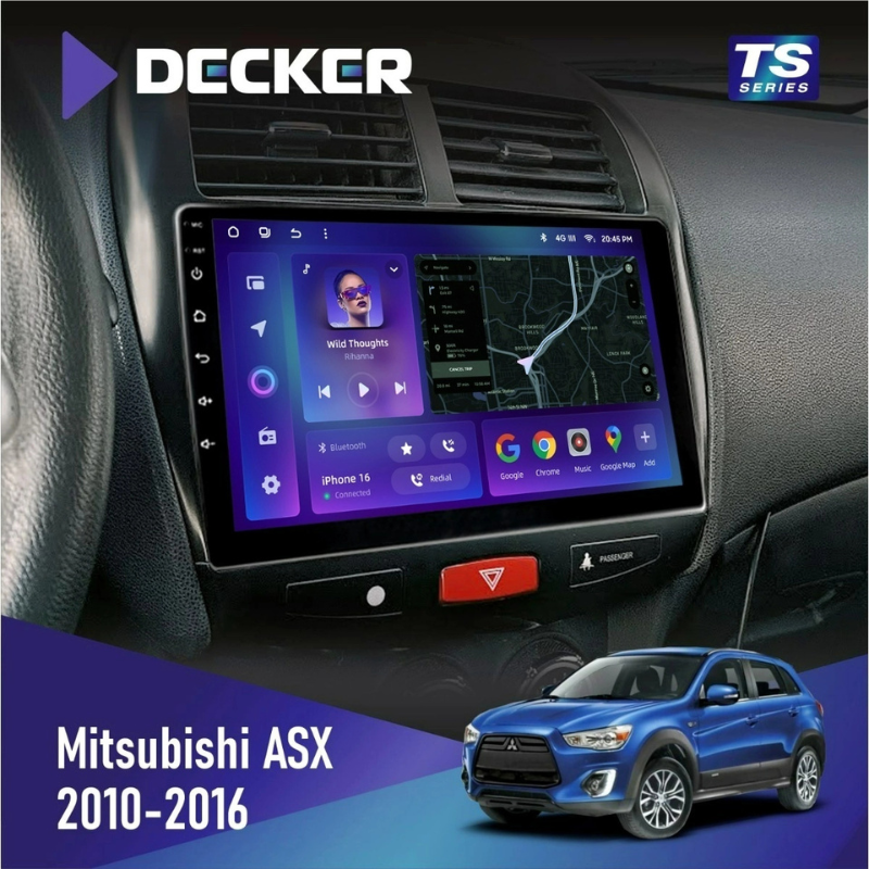 Штатная магнитола Mitsubishi ASX (2010-2016)