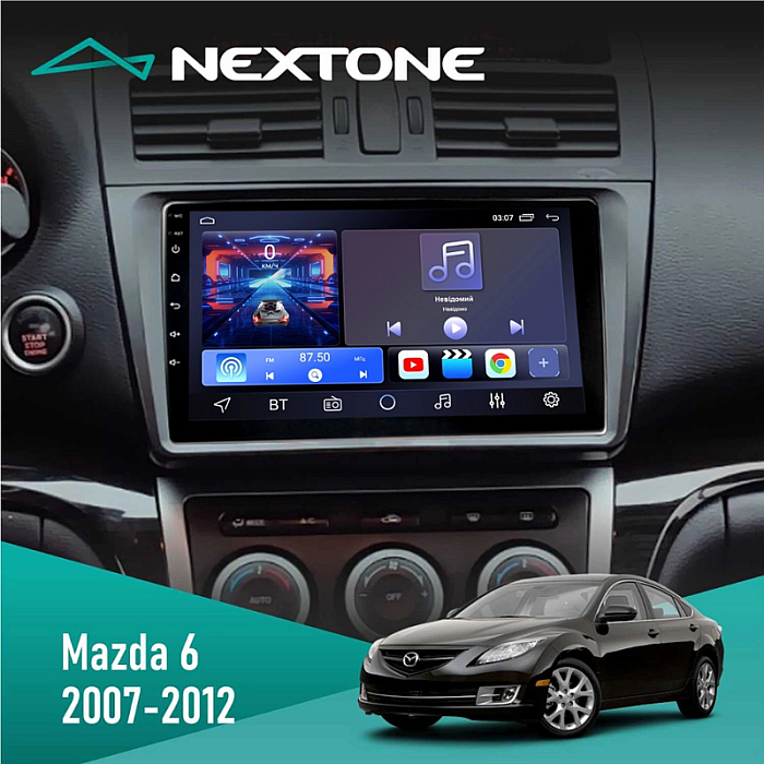 Штатна магнітола Mazda 6 (2007-2012) з CAN адаптером