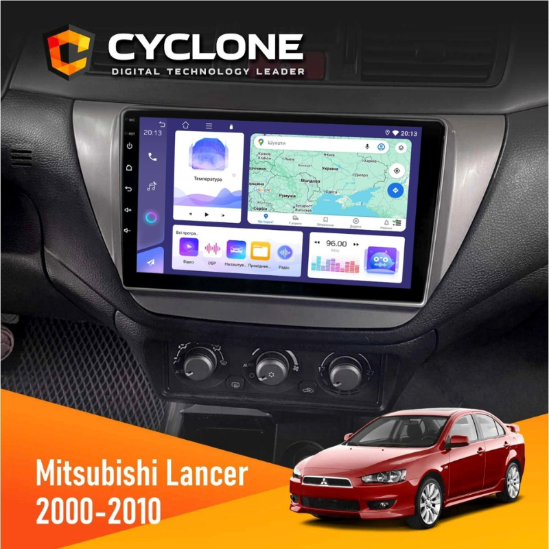 Штатная магнитола Mitsubishi Lancer 9