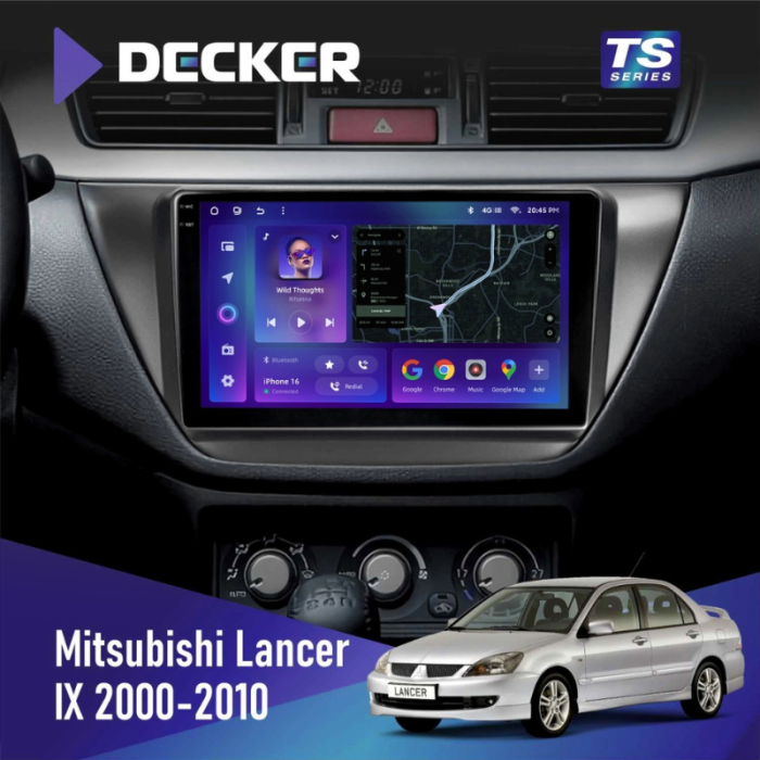 Штатна магнітола Mitsubishi Lancer 9